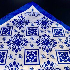 Limited Edition Cîroc Limonata Silk Pocket Squares (#1: Blue / #2: Yellow)